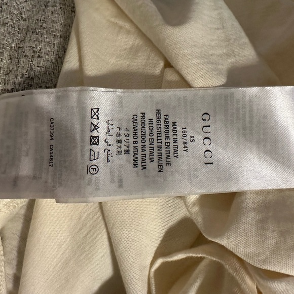 GUCCI PRINT COTTON T-SHIRT - Picture 7 of 7